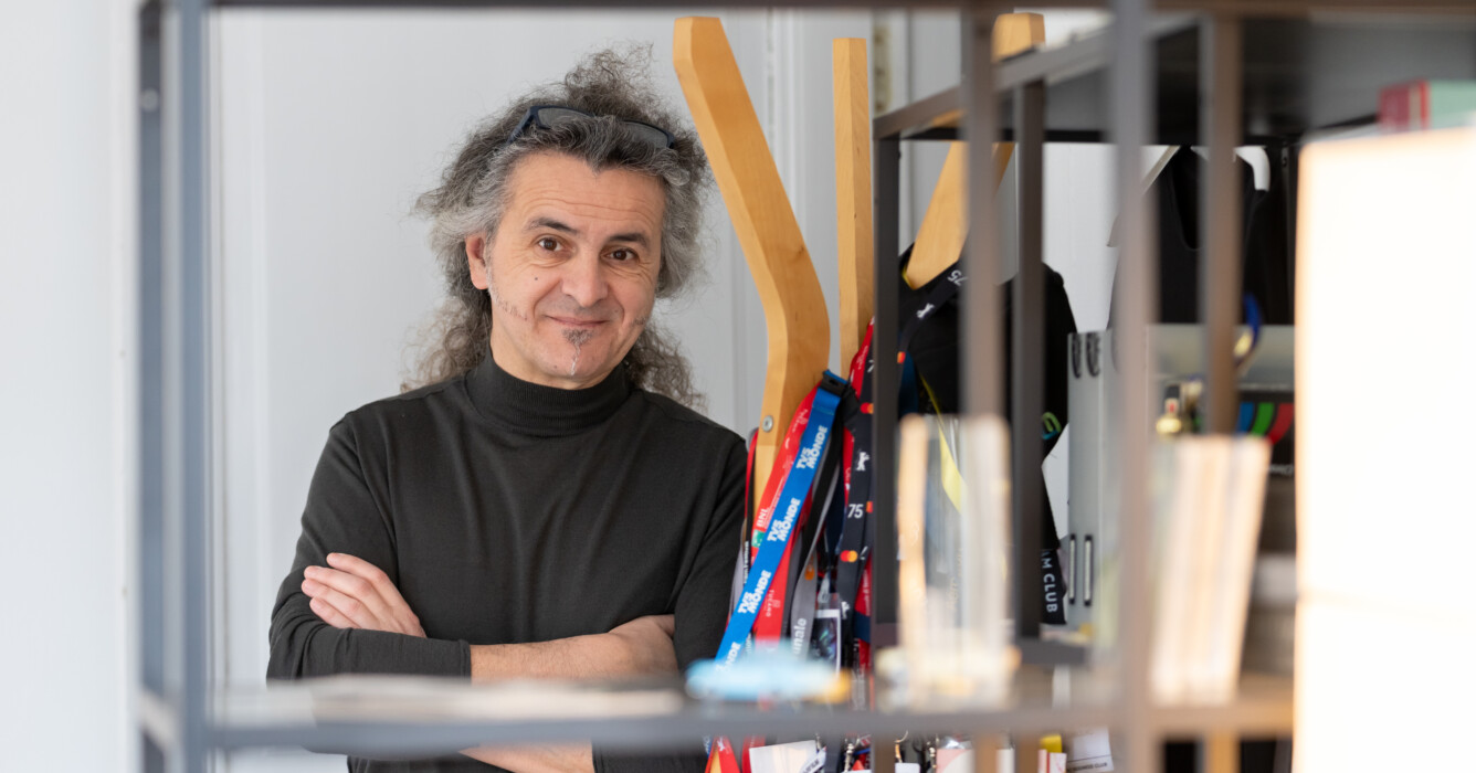 Donato Rotunno dans son bureau de Bonnevoie