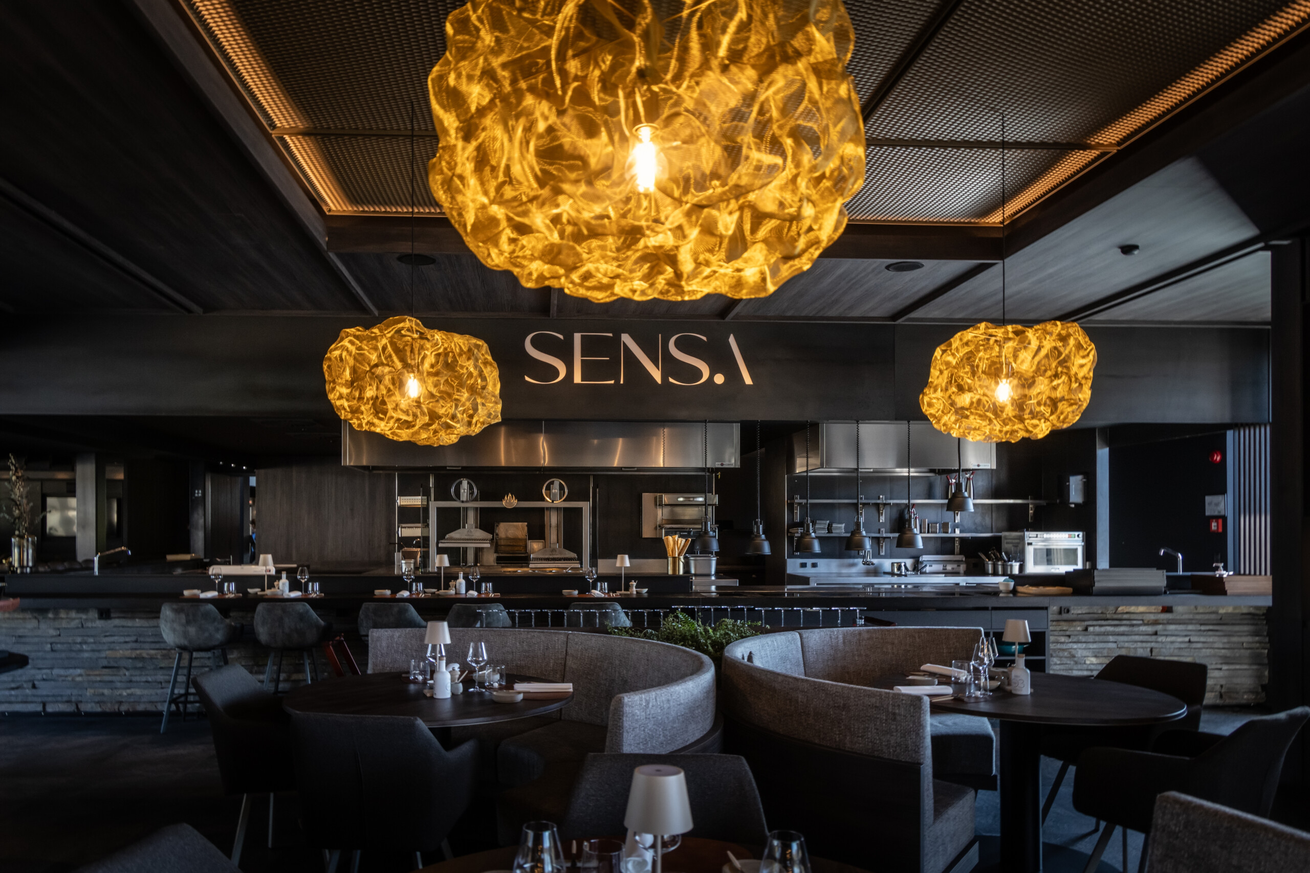 Le restaurant le Sensa propose une cuisine haut de gamme, "du monde", à l'image de son chef (crédit : Laurent Antonelli / agence Blitz).