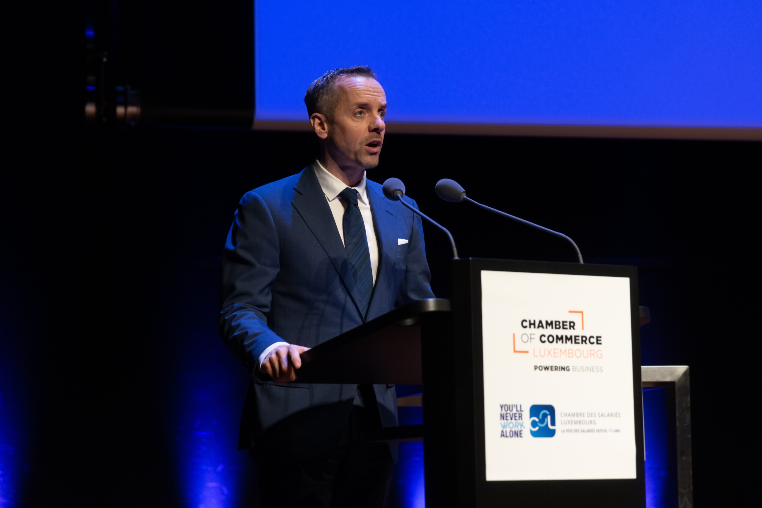 Georges Mischo, ministre du Travail