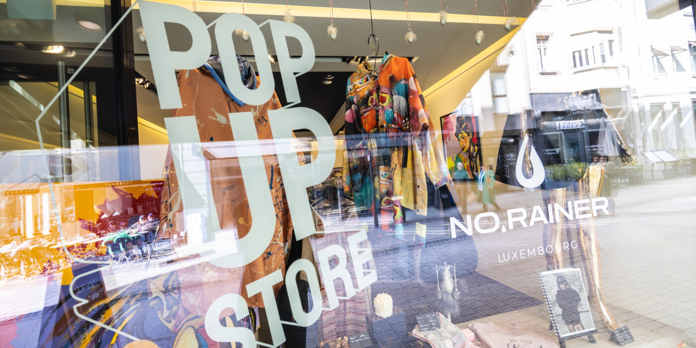 quatre boutiques pop-up stores ont ouvert à Luxembourg-Ville