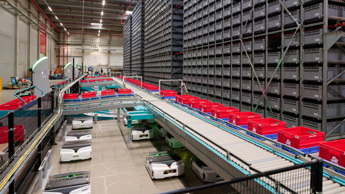 Exotec robotise la préparation des commandes d’Auchan Retail Luxembourg