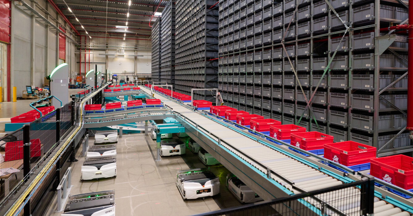 Exotec robotise la préparation des commandes d’Auchan Retail Luxembourg