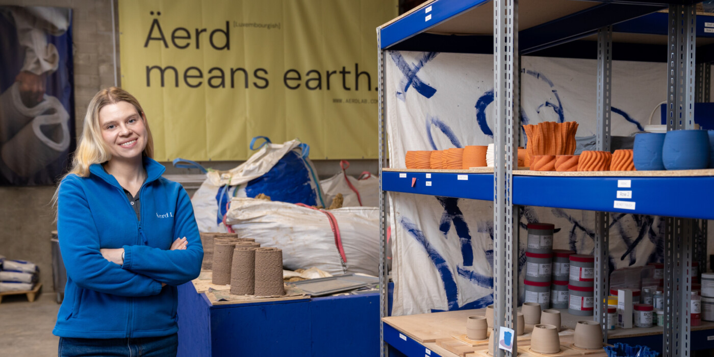 Angelika Bocian-Jaworska dans son atelier