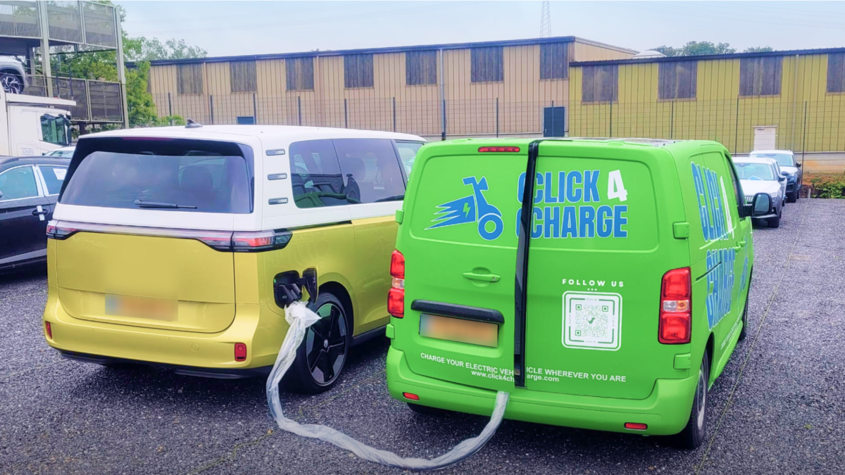 Click4Charge: station-service mobile pour véhicules électriques