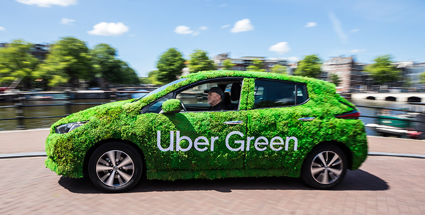 Uber lance Uber Green au Luxembourg : des trajets 100 % électriques désormais disponibles